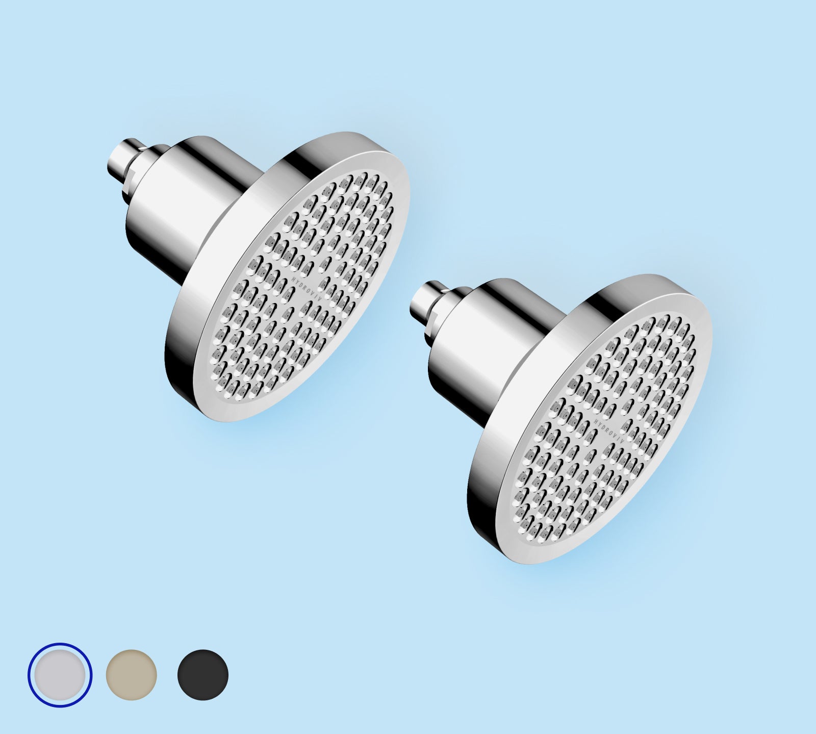Hydroviv Two Filtered Showerhead Bundle