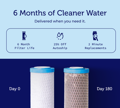 Hydroviv Two Faucet Water Filter Bundle