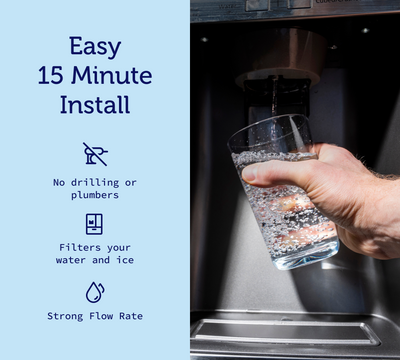 Hydroviv Refrigerator/Ice Maker Water Filter