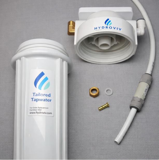 Undersink Filter Housing + Tubing